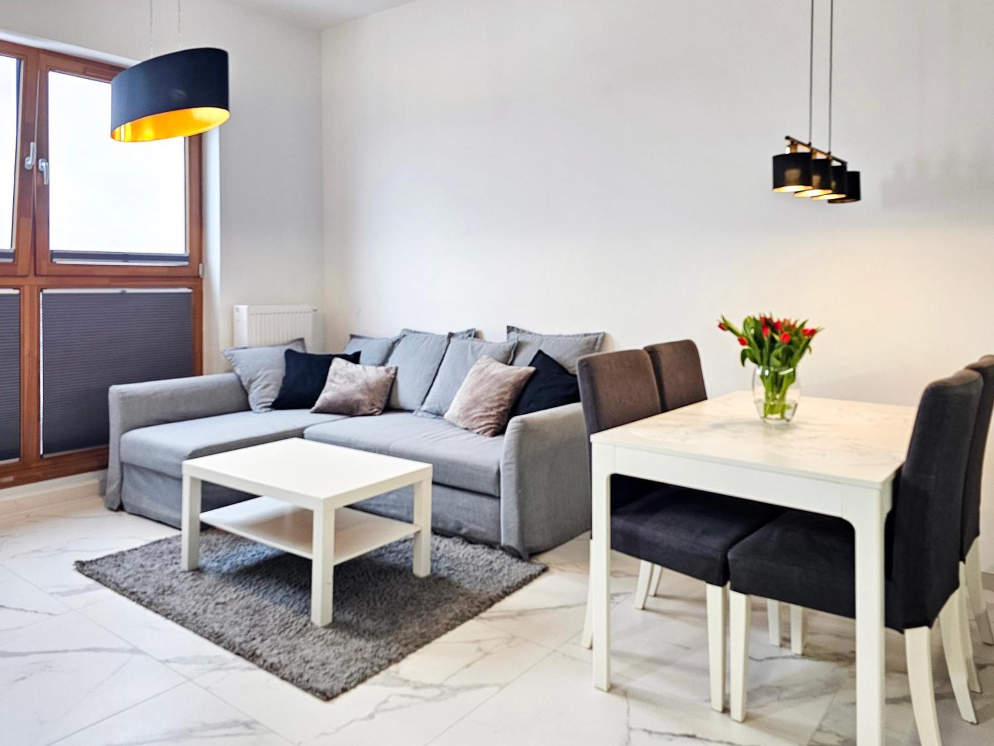 Visit Baltic - Platan Tower Grey Apartment ชวีโนวิชแจ ภายนอก รูปภาพ